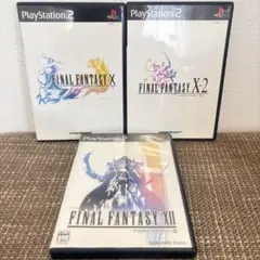 【動作確認済】PS2 FINAL FANTASY X・X-2・XII