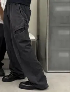 kaiko save2 サイズ1 black スウェットカーゴパンツ