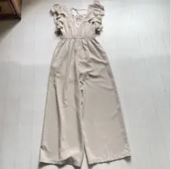 COCODEAL フリルオールインワン ベージュ　2