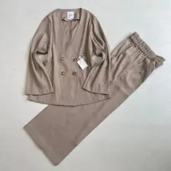 新品　LEPSIM　ジャケット&パンツSETUP　セットアップ　スリットスリーブ