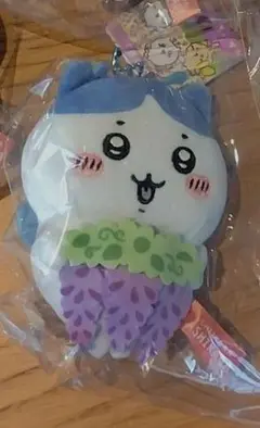 ちいかわ　ハチワレ　足利限定　マスコット　あしかがフラワーパーク　藤の花