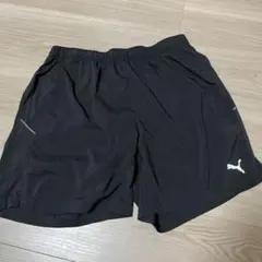 PUMA ブラック ハーフパンツ XL