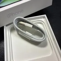 Apple Lightningケーブル ホワイト