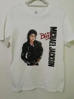 マイケル・ジャクソン BAD Tシャツ Lサイズ ホワイト