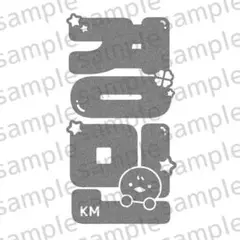 TWS ペンライト 反射 ステッカー ギョンミン ⭐︎クローバーxヒヨコxKM⭐︎