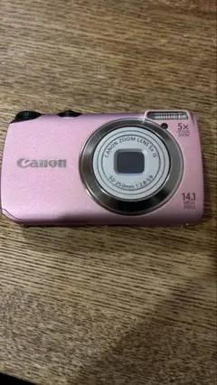 CanonキヤノンPowerShot A3200ISピンク デジカメ　ジャンク品 CanonキヤノンPowerShot A3200ISピンク デジカメ ジャンク品Ω