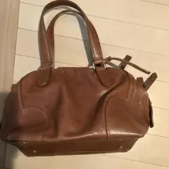 ブラウンレザー ハンドバッグ