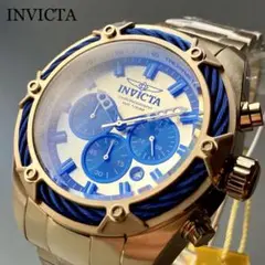 【新品】インビクタ ボルト 腕時計 メンズ クォーツ クロノグラフ カレンダー