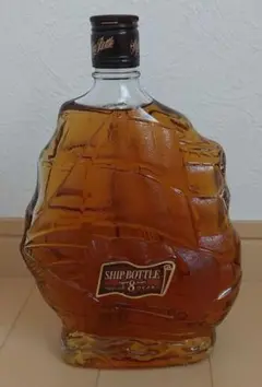SHIP BOTTLE 8年 ウイスキー 船型ボトル Yahoo!オークション - ～ SHIP BOTTLE 8年 メルシャン シップ