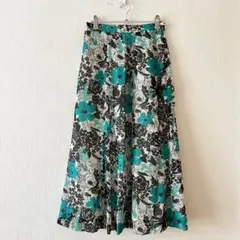 ☆【Sun Wind】ロングスカート ウエスト一部ゴム サイドファスナー 9AR