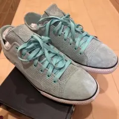 ダイアモンドサプライ　ブルースエードスニーカー