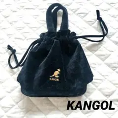 【美品】KANGOL　ゴルフボールポーチ