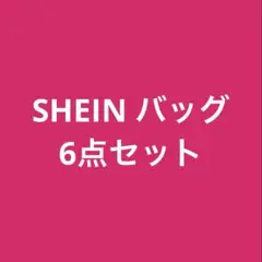 訳あり SHEIN バッグ 6点セット