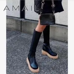 新品★AMAIL Millefeuille boots S ロングブーツ