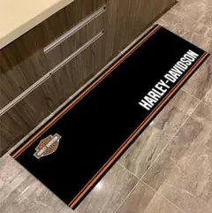 Harley-Davidson ロゴ入りラグマット