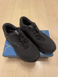 【新品】Brooks Ghost 11 ブラック 9 (ワイド)