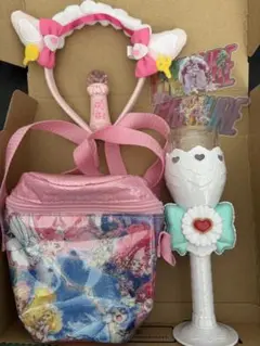 デリシャスパーティプリキュア　みんなでかんぱいパーティグラス、カチューシャ他