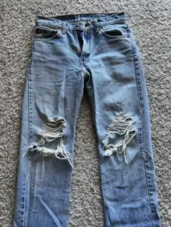 Levi's 505 ダメージデニム W29 L32