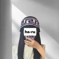 クロシェハット バケットハット 男女兼用 クラッシャーハット ハンドメイド