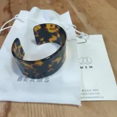 BEAMS バングル べっこう風