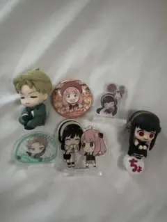 【本日のみこの値段】SPY×FAMILY アクスタ/缶バッチ