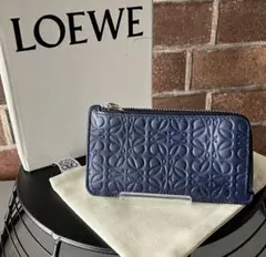 ☆美品☆ LOEWE リピートアナグラム レザー コインケース ロエベ 正規品