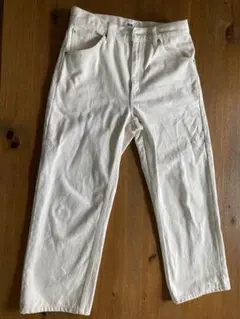 UNIQLOデニム白size26-(股下62cm)