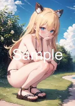 A4サイズアートポスター 1点もの 美女ポスター最高品質 D-ZG-２８