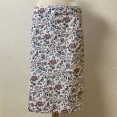 SATINBOWERVIRD タイトスカート　サイズ3 花柄夏スカートSARAH