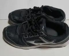 Mizuno ブラックスニーカー 23.５cm
