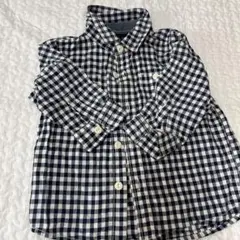 GAP ギムガムチェックシャツ　80