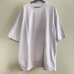 GU ジーユー　メンズTシャツ　半袖　ベージュ　XL 大きいサイズ