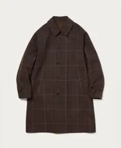 UNITED ARROWS チェスターコート リバーシブル　チェック柄&無地