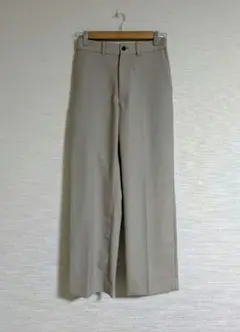 marka センタープレスウールスラックス 1