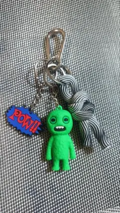 ハンドメイド　キーホルダー　バックチャーム　モンスター　ハロウィン　パラコード