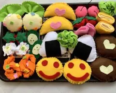 フェルトおままごと★もぐもぐランチセットハンドメイド