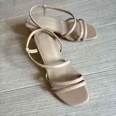 H&M ベージュ ストラップサンダル 35 美品