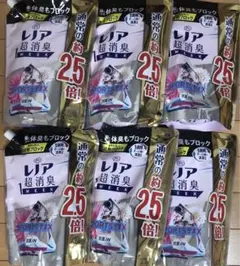 レノア SPORTSデオX リフレッシュエアリーフローラル 980ml×6袋