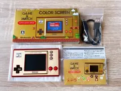 【限定品】ゲーム＆ウォッチ スーパーマリオ オリジナルピンズ付き
