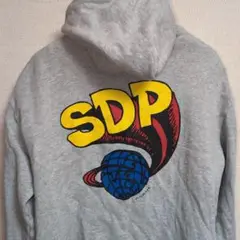 スチャダラパー　ロゴフーディー　サイズM　ホワイト　パーカー　タワレコ マークゴンザレス Mark Gonzales What it isnt by MARK GONZALES
