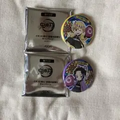AEON×鬼滅の刃　缶バッチ２点セット