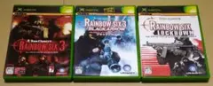 トム・クランシーシリーズ レインボーシックス XBOX 3点セット