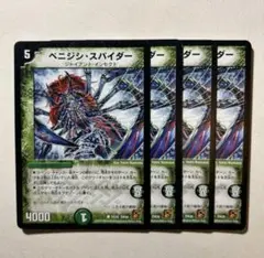 ベニジシスパイダー　4枚