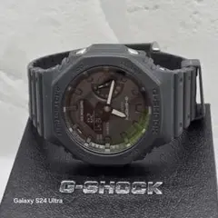 未使用に近いG-SHOCK 新品電池カーボンコアガードGA-2100-1A1JF