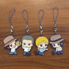 進撃の巨人 カプセルラバーマスコット3 サシャ　コニー　アルミン　エレン