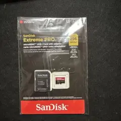 SanDisk Extreme PRO 256GB microSDXCカード