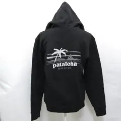 【Pataloha】Hale’iwa フーディー ブラック Sサイズ
