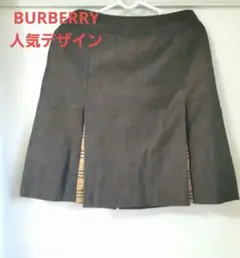 BURBERRY　バーバリー　ゴルフ　スカート　ノバチェック プリーツ