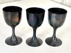 値下げ不可⭐︎シルバー975 銀杯 純銀製 リキュールグラス 金属工芸品 ワイン⭐︎