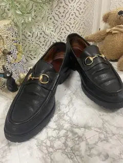 美品 GUCCI ホースビット ゴールド金具 7B 23